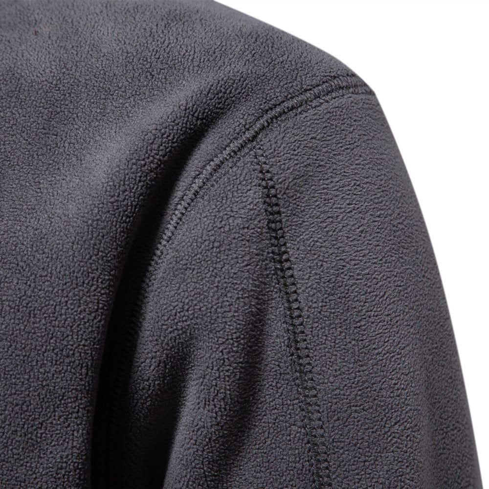 Men's Half-Zip Long-Sleeved Sweat