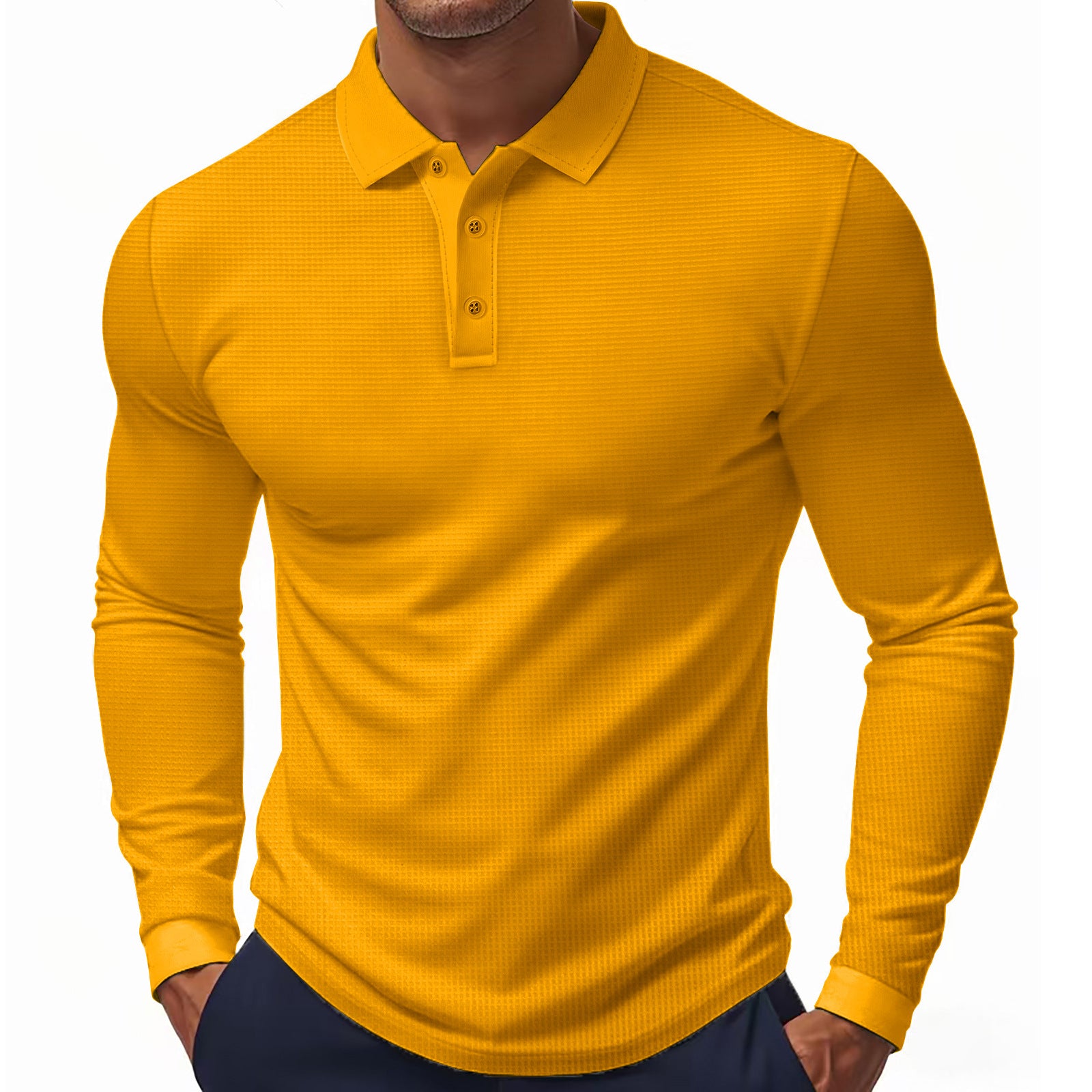 Long-Sleeved Polo Golf