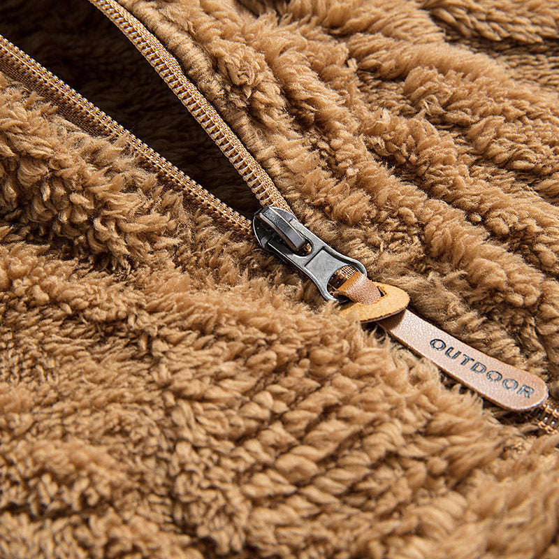 Exclusive Winter New Hooded Zipper Jacket