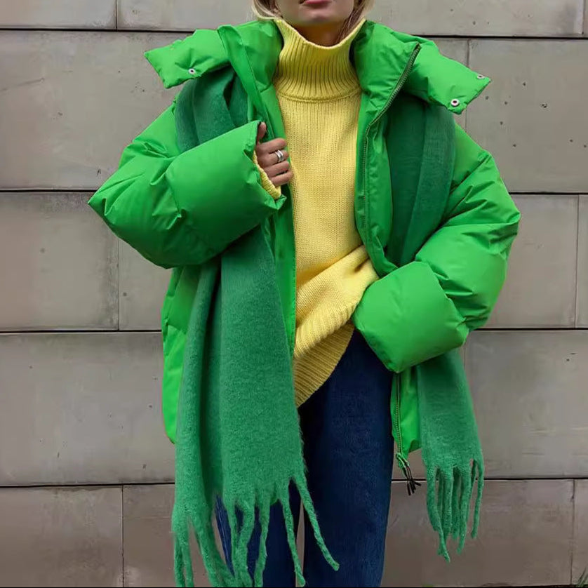 cotton-padded jacket coat