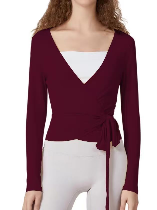 Long Sleeve Sports Comfortable Breathable Blouse