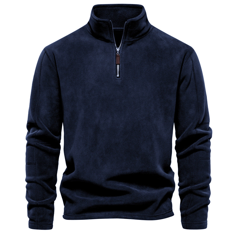 Men's Half-Zip Long-Sleeved Sweat