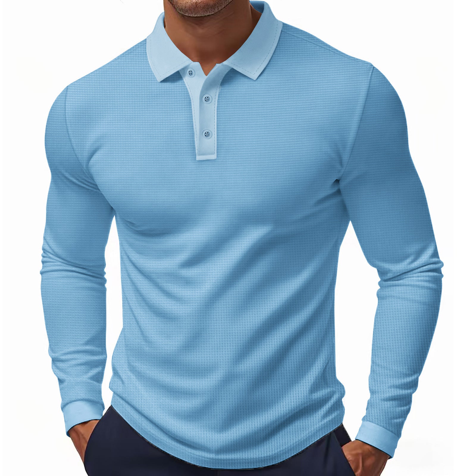 Long-Sleeved Polo Golf