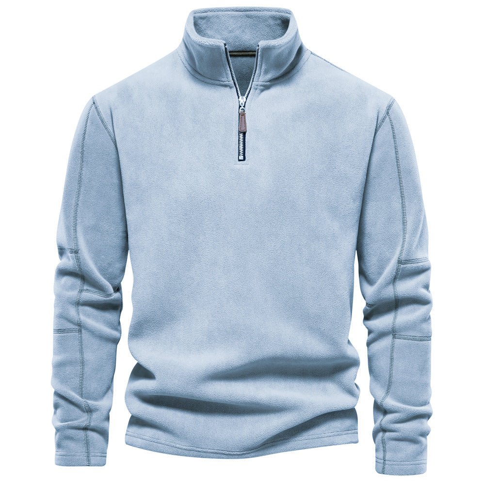 Men's Half-Zip Long-Sleeved Sweat